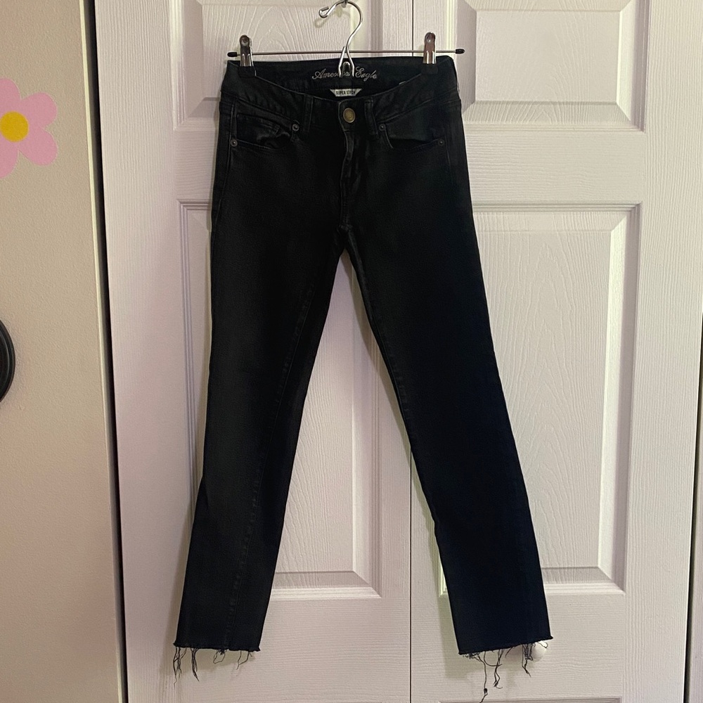American Eagle Outfitters Women's Black Skinny Jeans